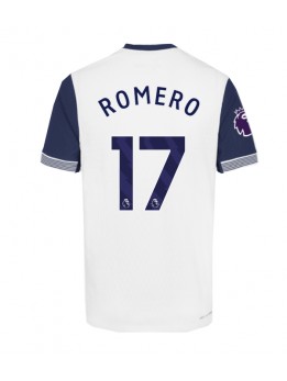 Moški Nogometna dresi replika Tottenham Hotspur Cristian Romero #17 Domači 2024-25 Kratek rokav